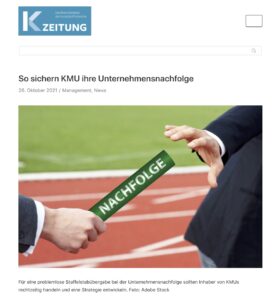 intelligentis Artikel K-Zeitung Oktober 2021